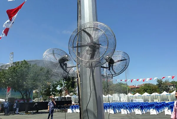 Concert Area Cooling Systems Concert Area Cooling Systems