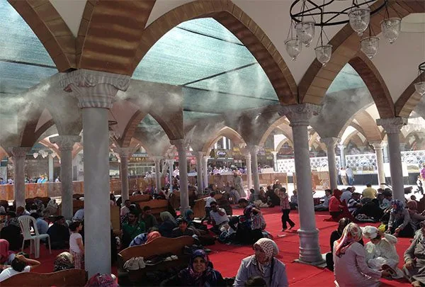 Mosque Courtyard Cooling Systems Mosque Courtyard Cooling Systems