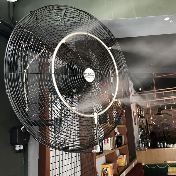 Buharlı Vantilatörler | Misting İstanbul İç mekanda sisleme uygulamalı buharlı vantilatör