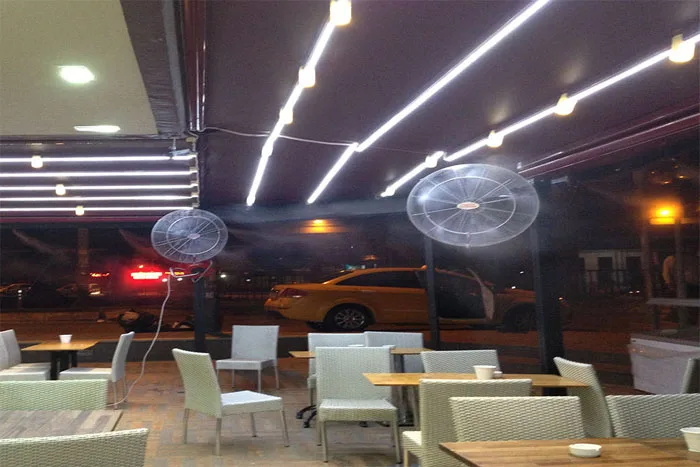 Cafe Serinletme ve Soğutma Uygulaması | Misting İstanbul Cafe Serinletme ve Soğutma Sistemleri için Cafe Serinletme ve Soğutma Uygulaması video önizlemesi