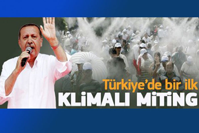 Miting Alanı Serinletme Sistemleri