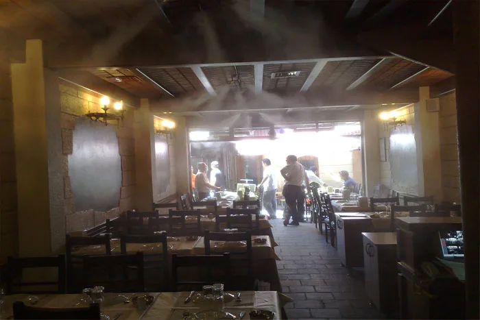 Restoran Serinletme ve Soğutma — Uygulama 1 | Misting İstanbul Restoran Serinletme ve Soğutma Sistemleri için Restoran Serinletme ve Soğutma — Uygulama 1 video önizlemesi